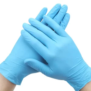 4 Mil Blue Nitrile Disposable Gloves