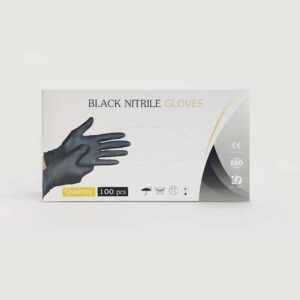 Industrial nitrile gloves